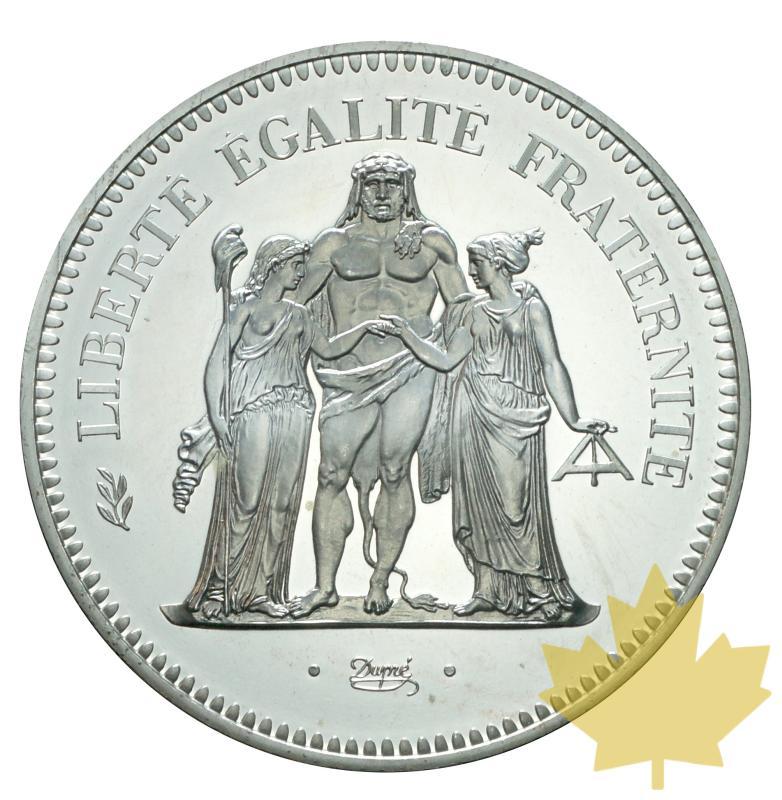 FRANCE-1980-50 FRANCS PIEFORT Argent-FDC - 20180209113942_50francshercule-piefort-1.JPG