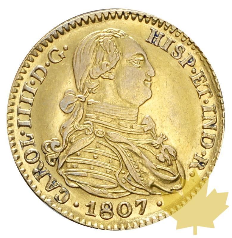 ESPAGNE-1807-2 ESCUDOS-MADRID Faux d'époque en platine-TTB - 20180212114359_2escudos-1807-falso-1.JPG