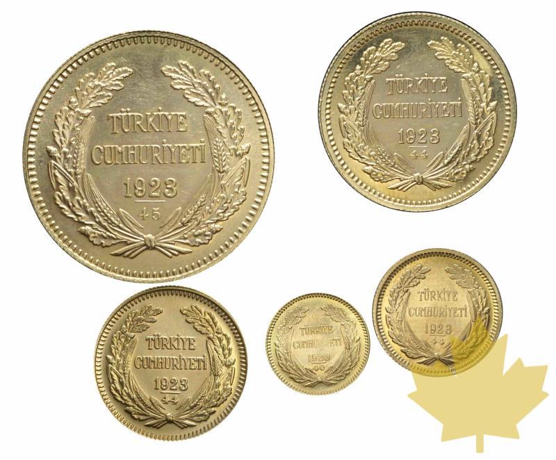 Turquie-Série complète-Full set-1923-500,250,100,50 & 25 kurush - 20180213111158_SET1923-TURKEY-2.jpg