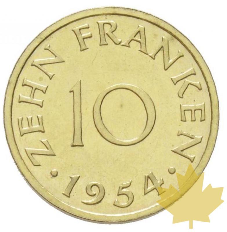 Sarre-Saarland 1954-Essai de 10 Franken-FDC - 20180220104339_sarre-10francs.jpg