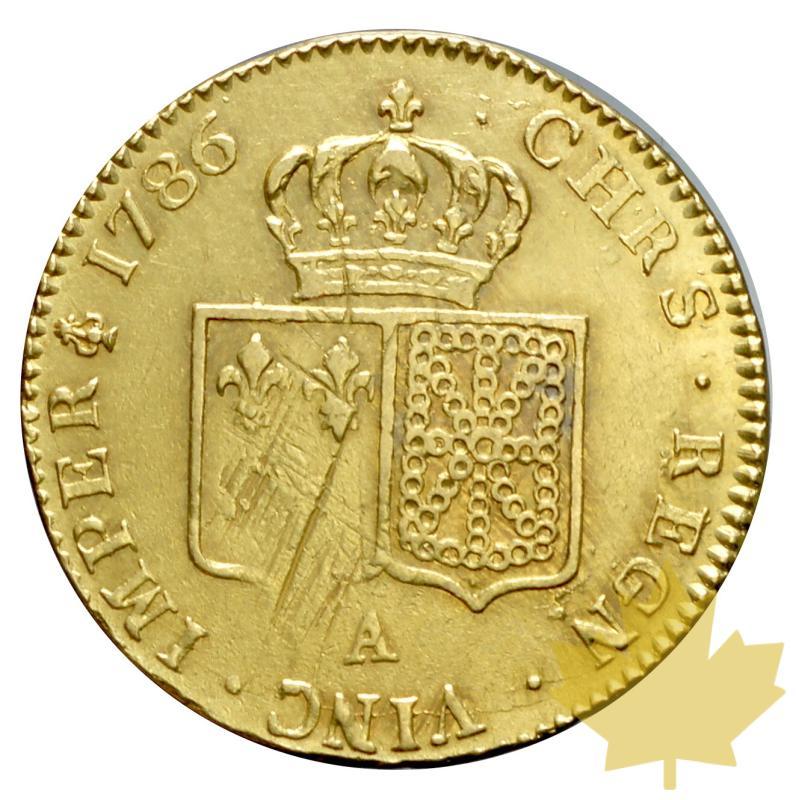 FRANCE-1786A-DOUBLE LOUIS D'OR-Louis XVI-TTB - 20180305105800_doublelouis1786A-2.JPG