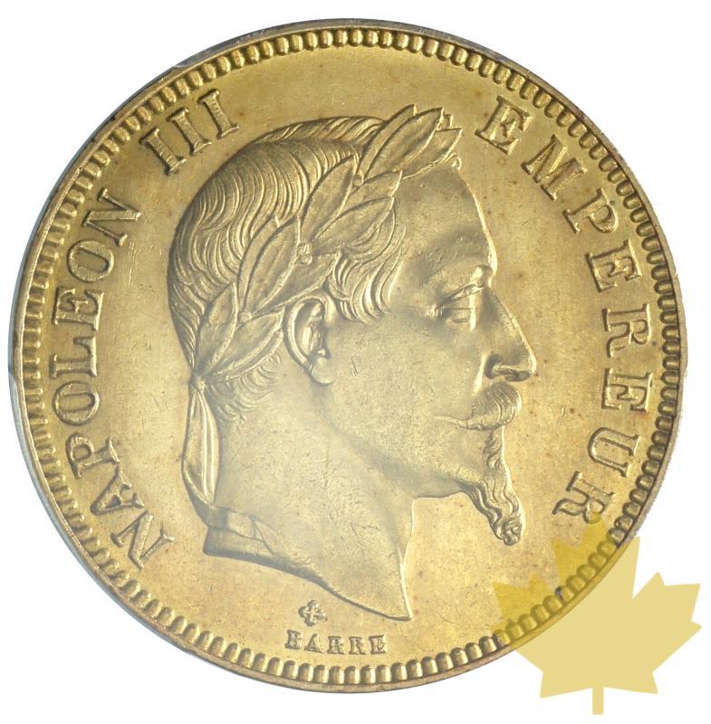 FRANCE-1869BB-100 FRANCS-Napoléon III-PCGS MS61 - 20180312110737_100francs-1869bb-MS61-1.JPG