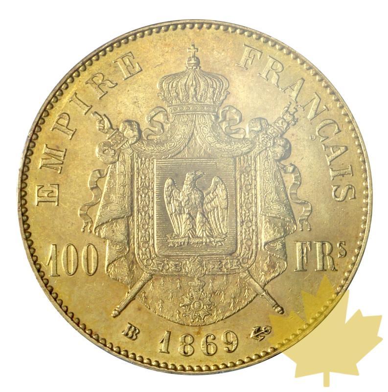 FRANCE-1869BB-100 FRANCS-Napoléon III-PCGS MS61 - 20180312110737_100francs-1869bb-MS61-2.JPG
