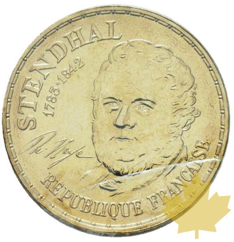 FRANCE-Essai de 10 Francs Stendhal, 1983-FDC - 20180316093959_10francsessi1983stendhal-1.jpg