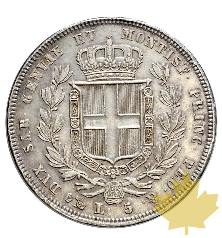ITALIE-1832G-5 Lire-CARLO-ALBERTO-GENOVA-presque SUP - 20180319120711_5liregenova1832-2.JPG