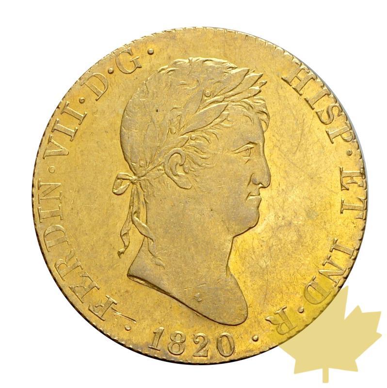ESPAGNE-1820-4 ESCUDOS-MADRID-TTB-SUP - 20180321093412_4escudos-1820-hispania-1.JPG
