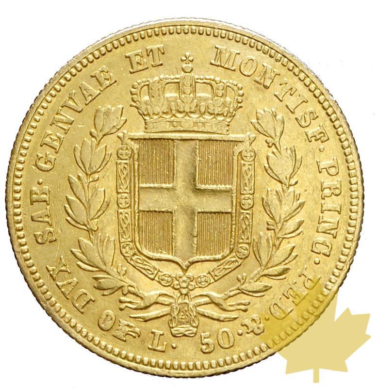 ITALIE-1836 TORINO-50 LIRE-CARLO ALBERTO-TTB - 20180328111131_50lire-1836-TTB-2.JPG