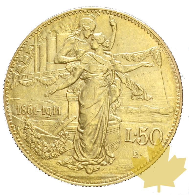 ITALIE-1911-50 LIRE-VITTORIO EMANUELE III-presque SUP - 20180328111305_50lire-1911-1100-2.JPG