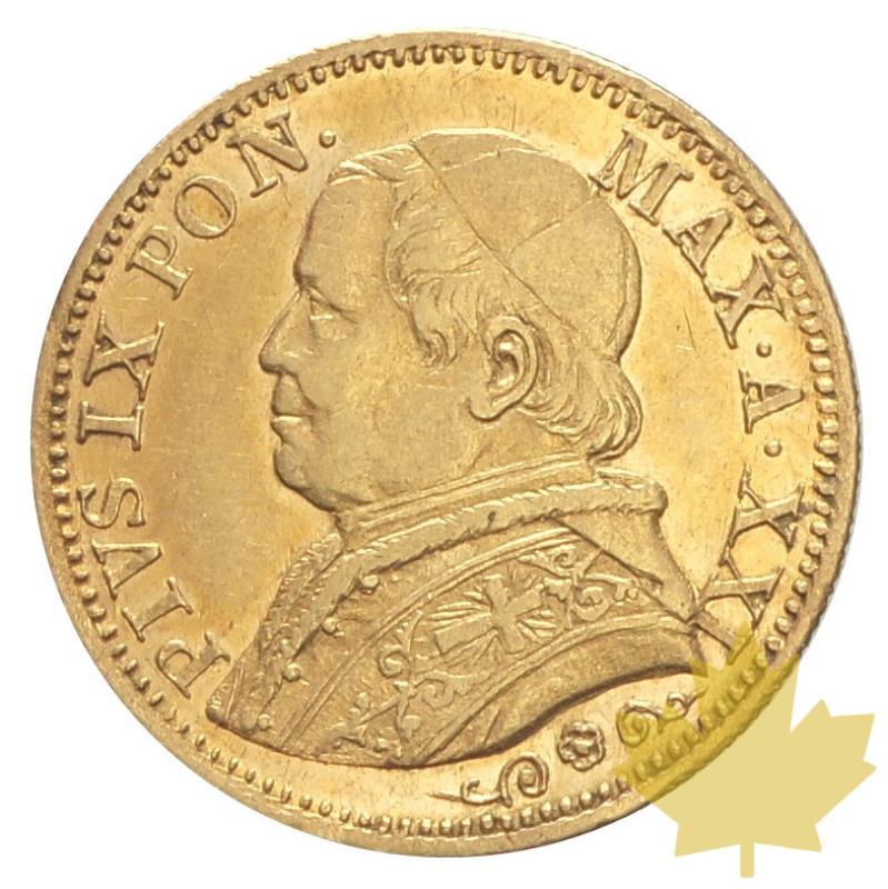 VATICAN-1866-5 LIRE-AN XXI-SUP-FDC-Très Rare - 20180412130323_4-vaticano-lire-1866-1.JPG
