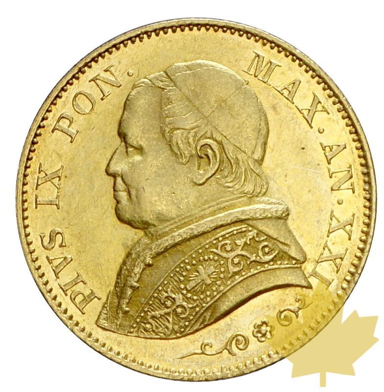 VATICAN-1866-20 LIRE-AN XXI-SUP-FDC - 20180412131138_6-vatican-20lire-1866-1.JPG