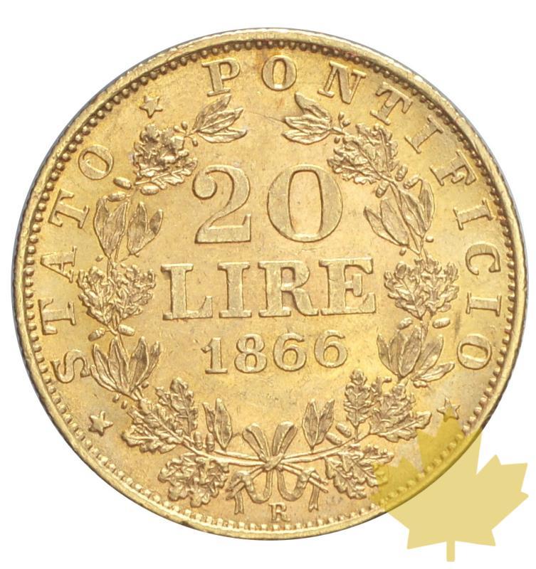 VATICAN-1866-20 LIRE-AN XXI-SUP - 20180412131234_6-vatican-20lire-1866-4.JPG