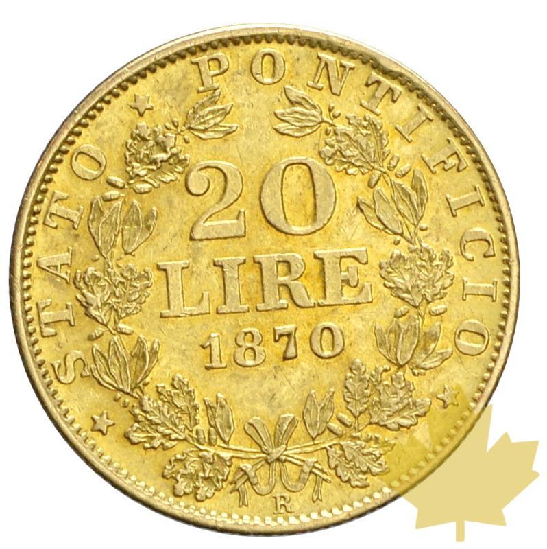 VATICAN-1870-20 LIRE AN XXV-PIUX IV-SUP - 20180412131920_6-vatican-20lire-1870-2.JPG