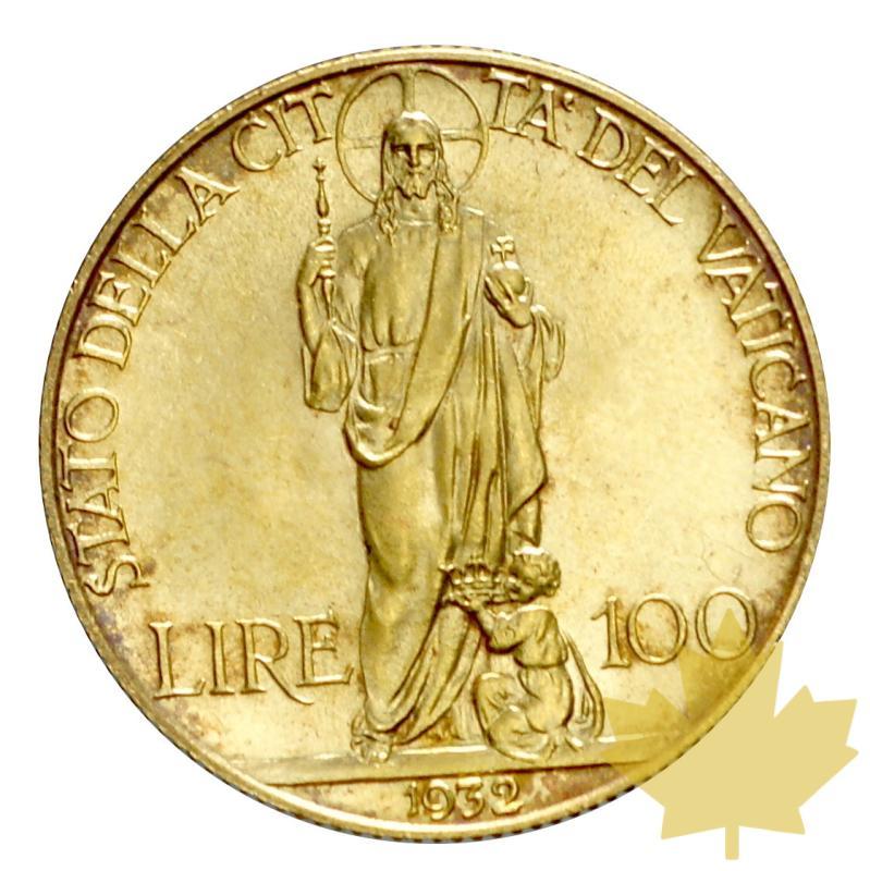 VATICAN-1932-100 LIRE-PIUS XI AN XI-FDC - 20180412132424_7-vatican-100lire-1932-2.JPG