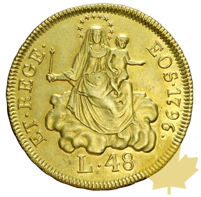 ITALIE-GENOVA-48 LIRE 1796-SUP - 20180509104202_48liregenova-1796-1.JPG