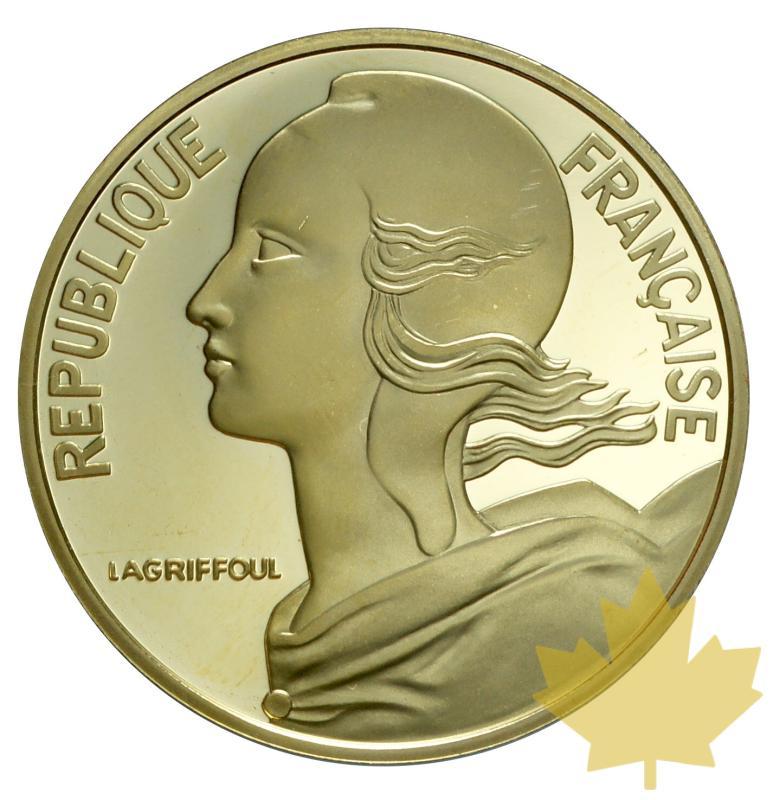 FRANCE-2000-100 Francs Or -Marianne LAGRIFFOUL-PROOF - 20180528155228_100francs-2000marianne-2.JPG