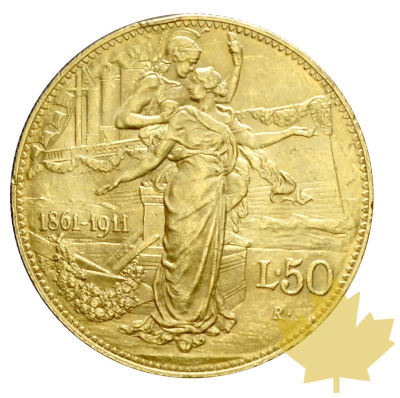 ITALIE-1911-50 LIRE-VITTORIO EMANUELE III-ROME-presque SUP - 20180604105004_50lire-1911-vittorio-2.JPG