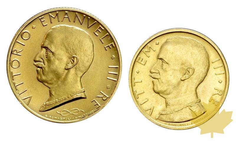 ITALIE-1931 AN IX-100 ET 50 LIRE-VITTORIO EMANUELE III-SUP - 20180604105859_100-50-lire-coppiola-1931-1.JPG
