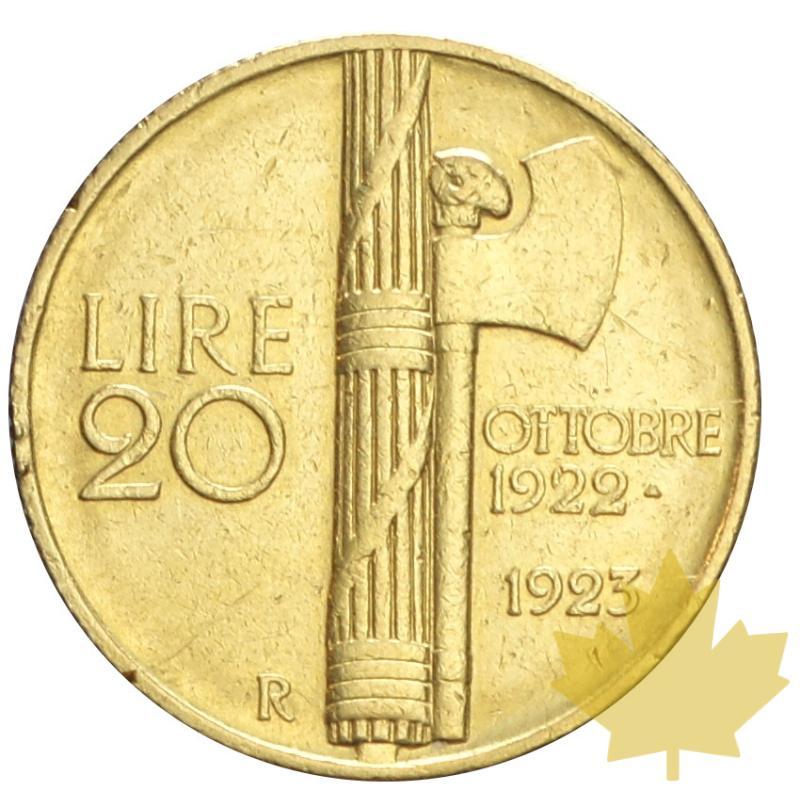 ITALIE-1923-20 LIRE-VITTORIO EMANUELE III-TTB - 20180604111550_20lire-1923-ttb-2.JPG