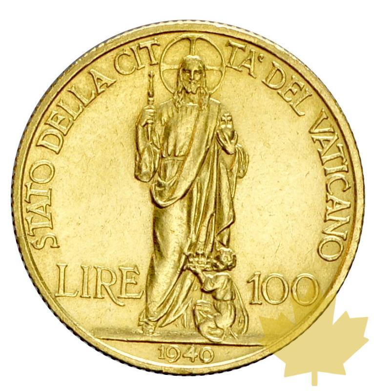 VATICAN-1940-AN II-100 LIRE-PIUS XII-presque SUP - 20180619100254_100LIRE-1940-VATICAN-1.JPG