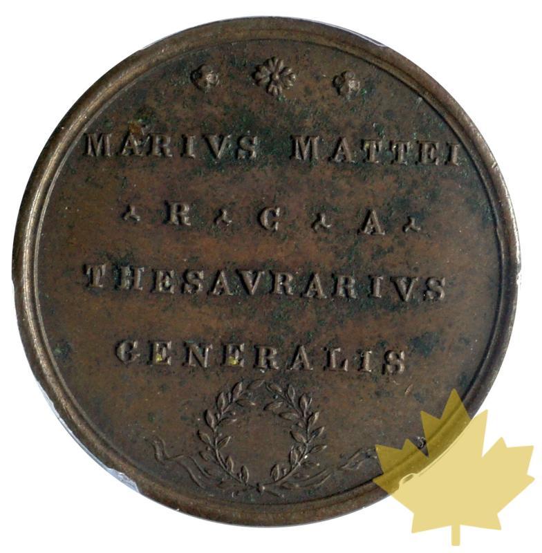 VATICAN-1829-MÉDAILLE EN BRONZE-SIÈGE VACANT-FDC-SP - 20180620162250_vatican-1829-medaglia-2.JPG