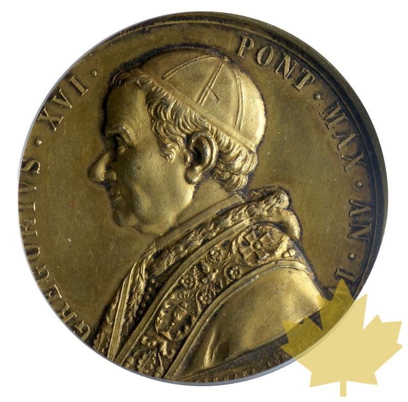 VATICAN-1834-MÉDAILLE EN BRONZE-Gregorius XVI -PCGS SP-RARE - 20180620164539_vatican-1834-medal-1.JPG