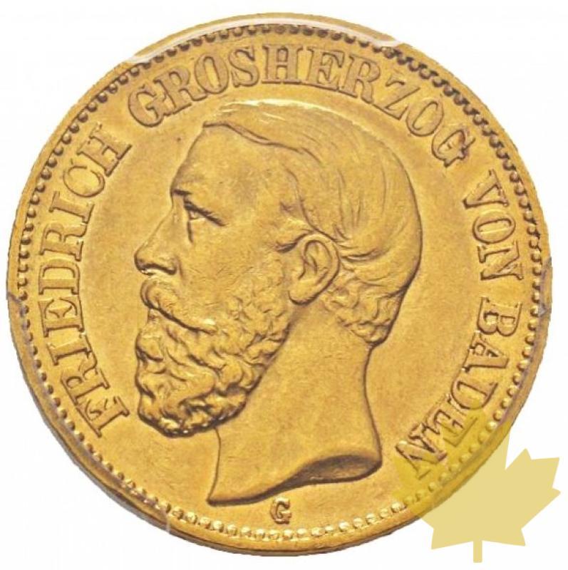 Allemagne-1873 G-20 Marks-Baden Durlach-PCGS AU53 - 20180621135621_20marks-1873g-baden-durlac.jpg