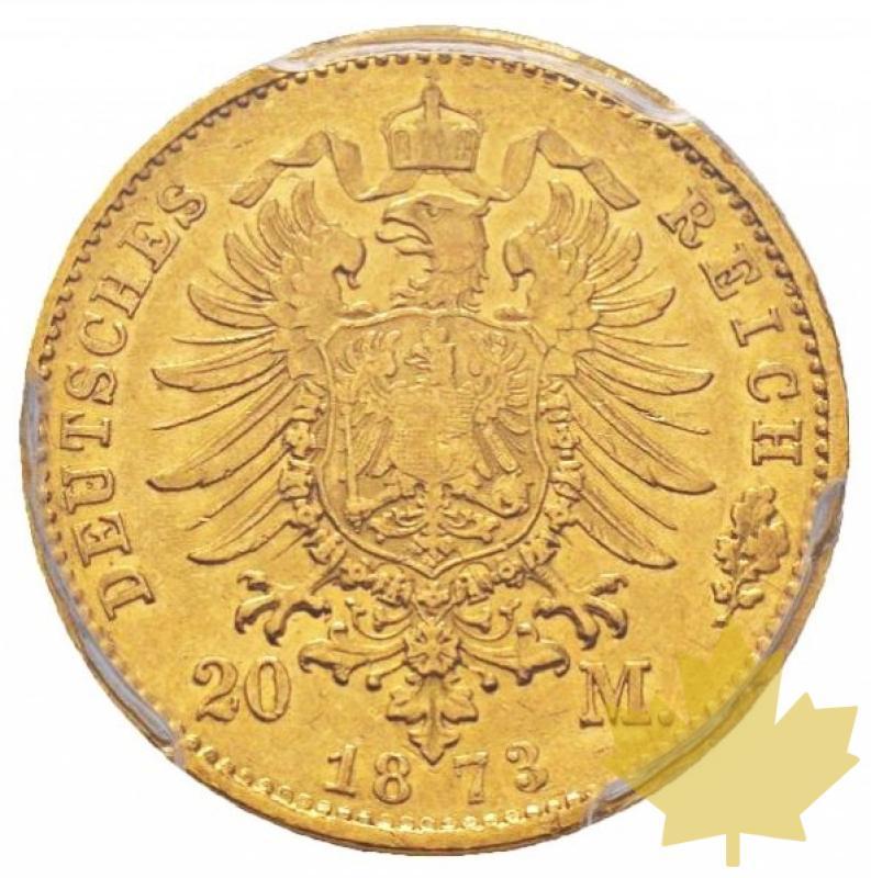 Allemagne-1873 G-20 Marks-Baden Durlach-PCGS AU53 - 20180621135621_20marks-1873g-baden-durlach.jpg