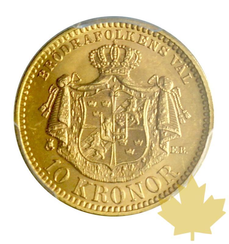 DANEMARK -1901 EB-10 KRONOR-PCGS MS64 - 20180625115633_1901-10kroner-2.JPG
