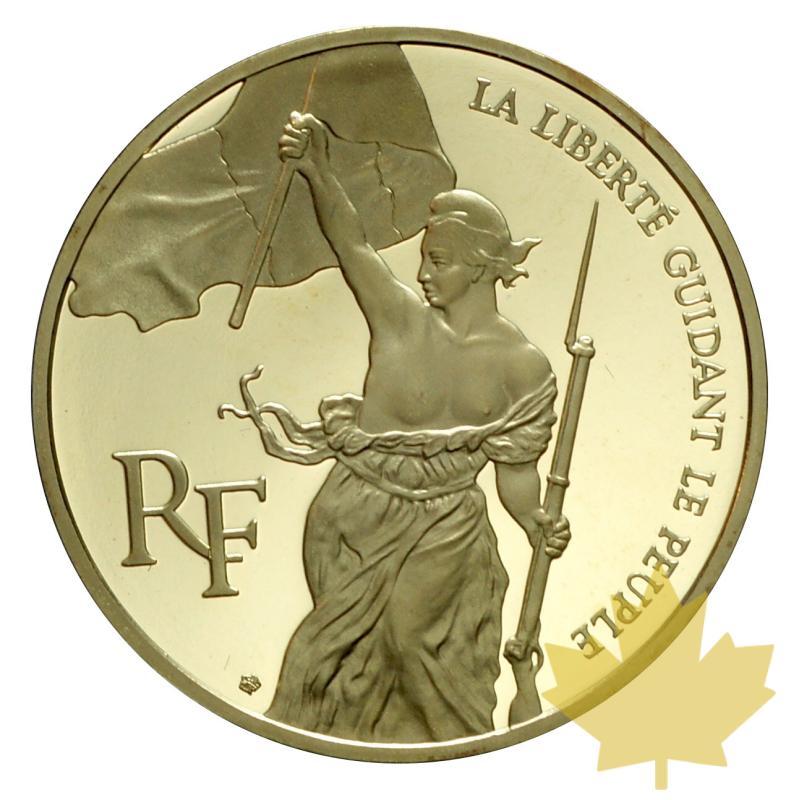 FRANCE-1993-100 FRANCS-BICENTENAIRE LOUVRE-PROOF - 20180626130652_100francs-or-1993-2.JPG