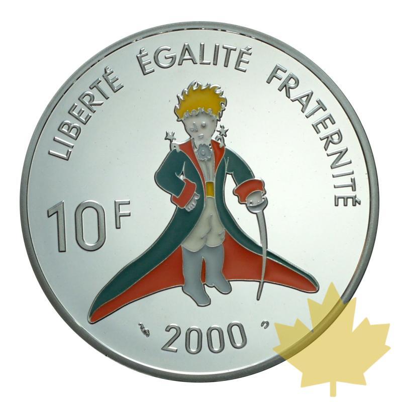 FRANCE-2000-10 FRANCS-Antoine de Saint-Exupery-PROOF - 20180703173801_10FRANCS-2000-EXUPERY-2.JPG