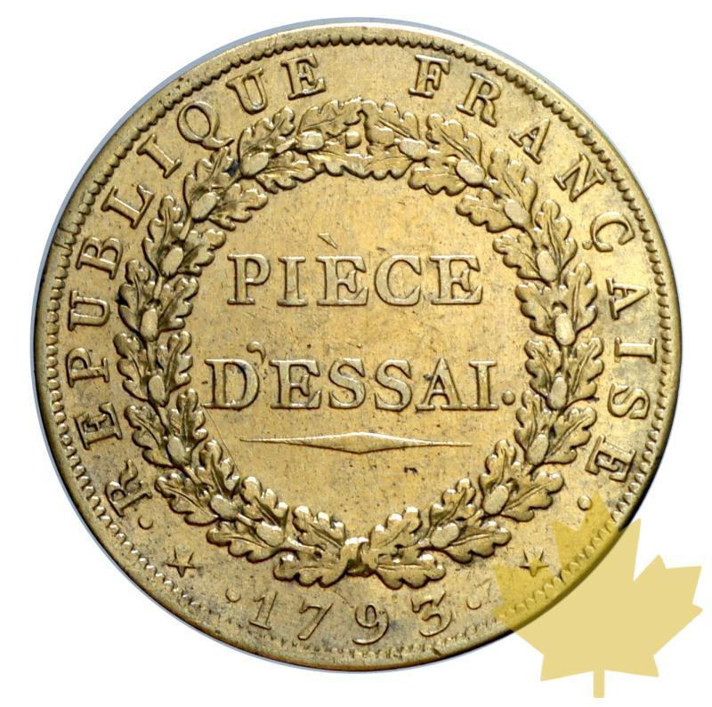 FRANCE-1793-PIECE D'ESSAI AU MODULE DE 2 SOLS-TTB+ - 20180711114000_piece-essai-1793-2.JPG