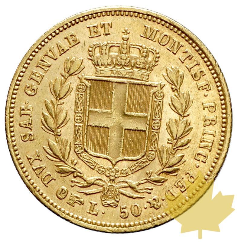 ITALIE-1836-50 Lire-Carlo Alberto-Torino-TTB-SUP-Rare - 20180711154656_50lire-1836-genova-4.JPG