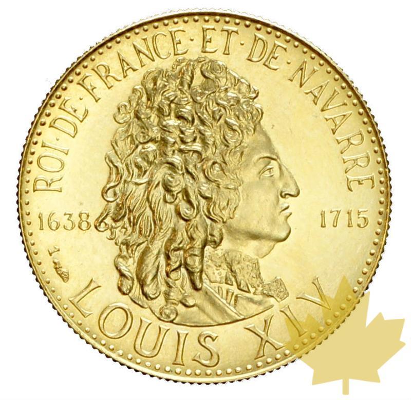 FRANCE-1980-Médaille en or Louis XIV-FDC - 20180731095146_medaille-or-louis-XIV-1.JPG