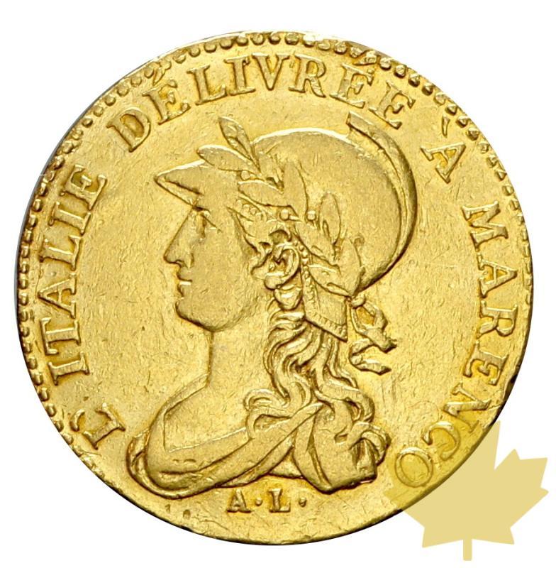 ITALIE-RÉPUBLIQUE SUBALPINE-20 francs-MARENGO AN X-prTTB - 20180829113910_MARENGO-ANNOX-1.JPG