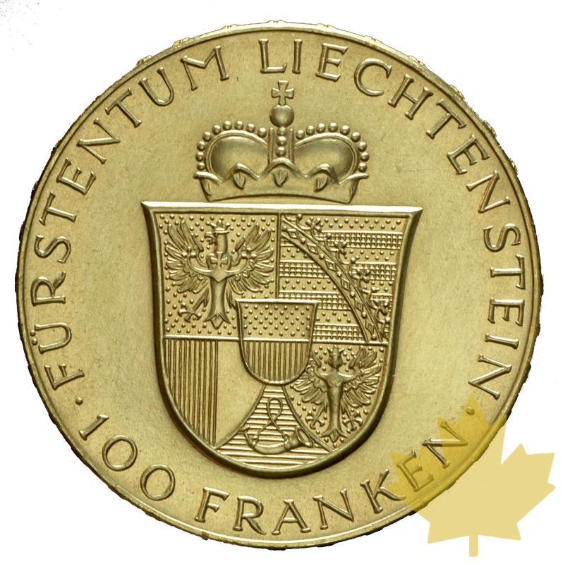 LIECHTENSTEIN-1952-100 FRANCS-presque FDC - 20180903134031_liechtenstein-1952-100francs-2.JPG
