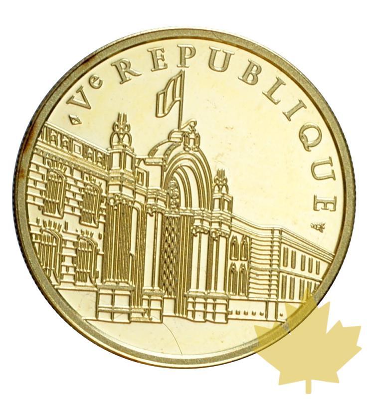 FRANCE-Médaille en or Jacques Chirac-1995-PROOF - 20180904153906_medal-chirac-1995-2.JPG