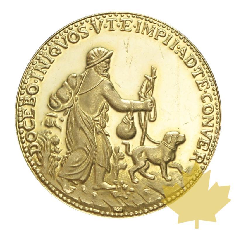 FRANCE-Médaille en or Michelangelo Buonarroti-PROOF - 20180904160354_medal-michelangelo-1.JPG