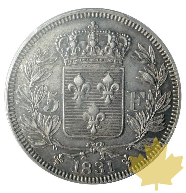 FRANCE-1831-5 FRANCS-HENRI V ROI DE FRANCE-PCGS SP58 - 20180911135632_5francs-1831-henriV-2.JPG