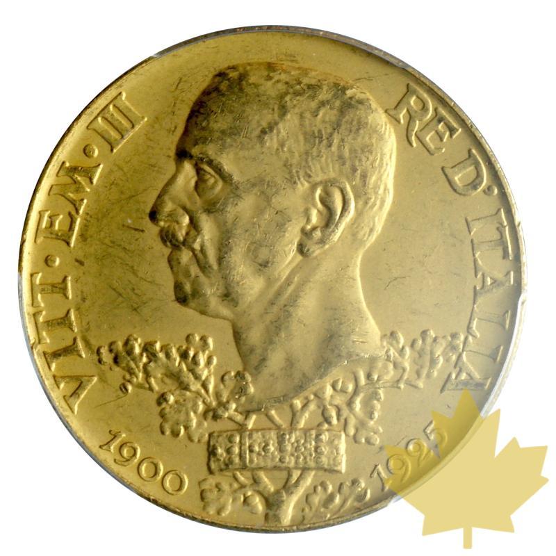 ITALIE-1925 R-100 LIRE-VITTORIO EMANUELE III-PCGS MS61 - 20180911140130_100lire-1925-ms61-1.JPG