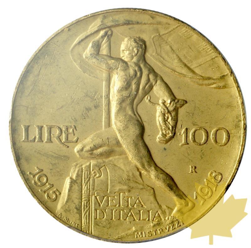 ITALIE-1925 R-100 LIRE-VITTORIO EMANUELE III-PCGS MS61 - 20180911140130_100lire-1925-ms61-2.JPG