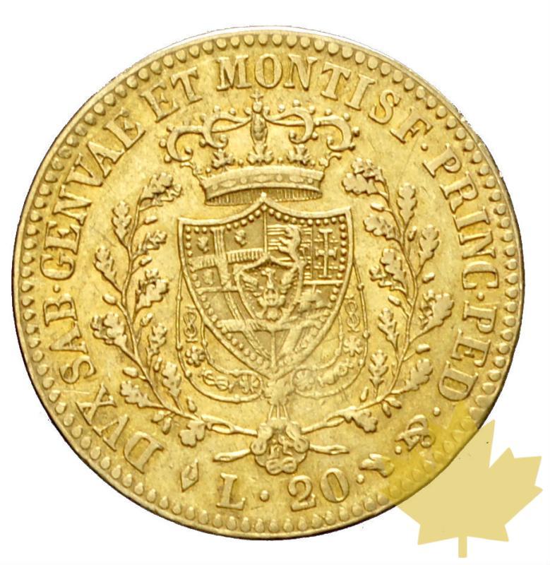 ITALIE-1822 T-20 LIRE-CARLO FELICE-presque TTB - 20180928105706_20LIRE-1822-TTB-2.JPG