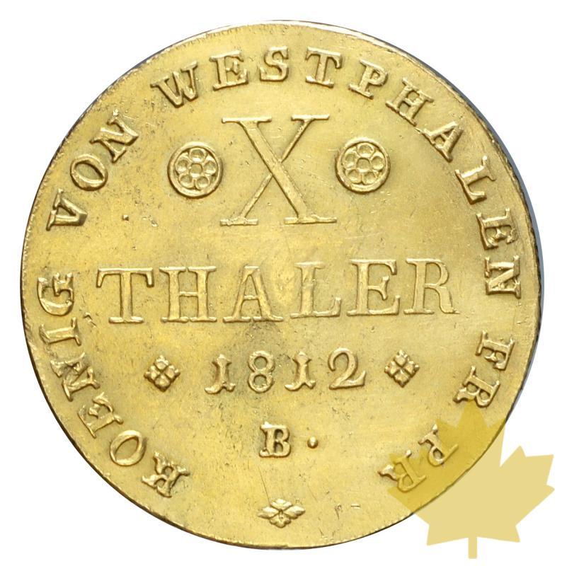 WESTPHALIE-1812-X THALER-JÉRÔME NAPOLÉON-TTB-SUP-RARE - 20180928141820_westphalen-Xthaler-2.JPG