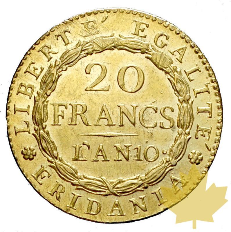 ITALIE-RÉPUBLIQUE SUBALPINE-20 francs-MARENGO AN 10-presque SUP - 20181001104102_MARENGO-AN10-SUP-2.JPG