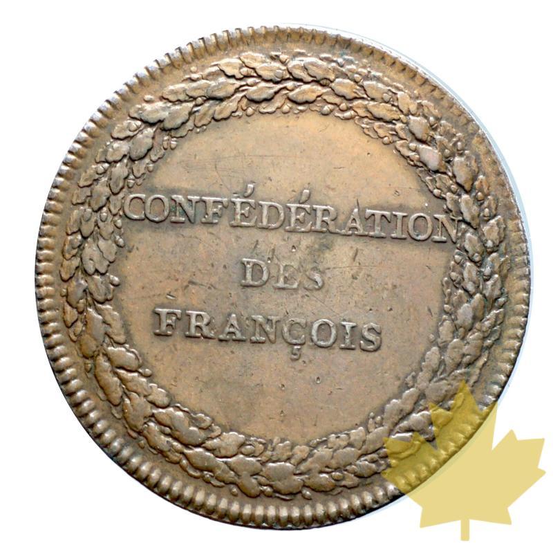 FRANCE-1790-CONFÉDÉRATION DES FRANÇOIS-TTB - 20181010104032_confederation-francois-1.JPG