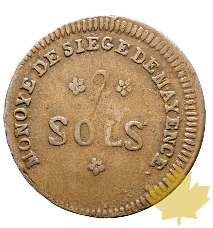 FRANCE-1793-2 SOLS- Siège de Mayence-TTB - 20181010105038_2sols-1793-2.JPG