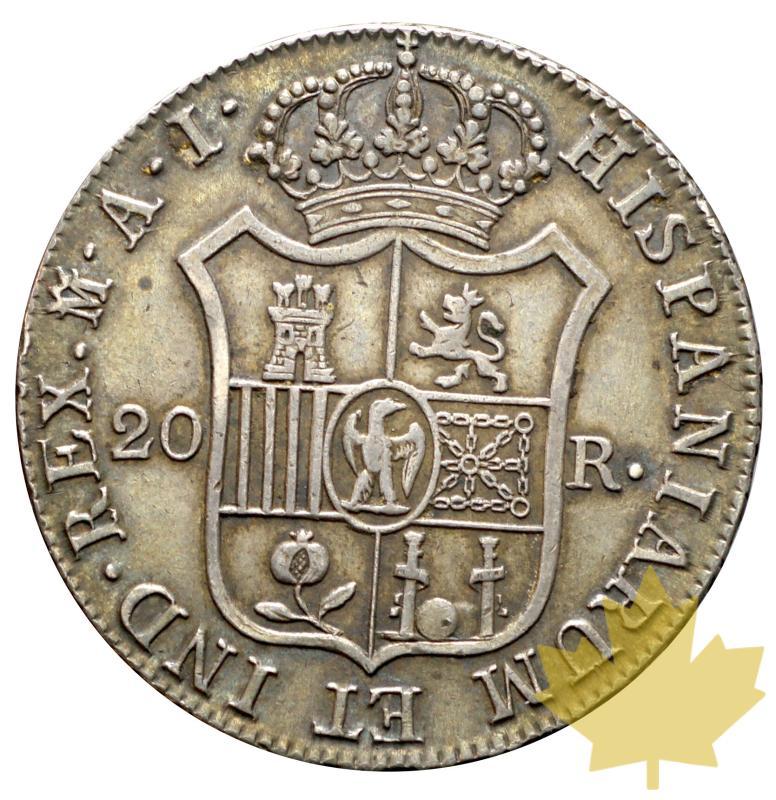 ESPAGNE-1810-20 REALES-Joseph Napoléon-Madrid-SUP - 20181012142424_80-reales-1810-napoleon-2.JPG