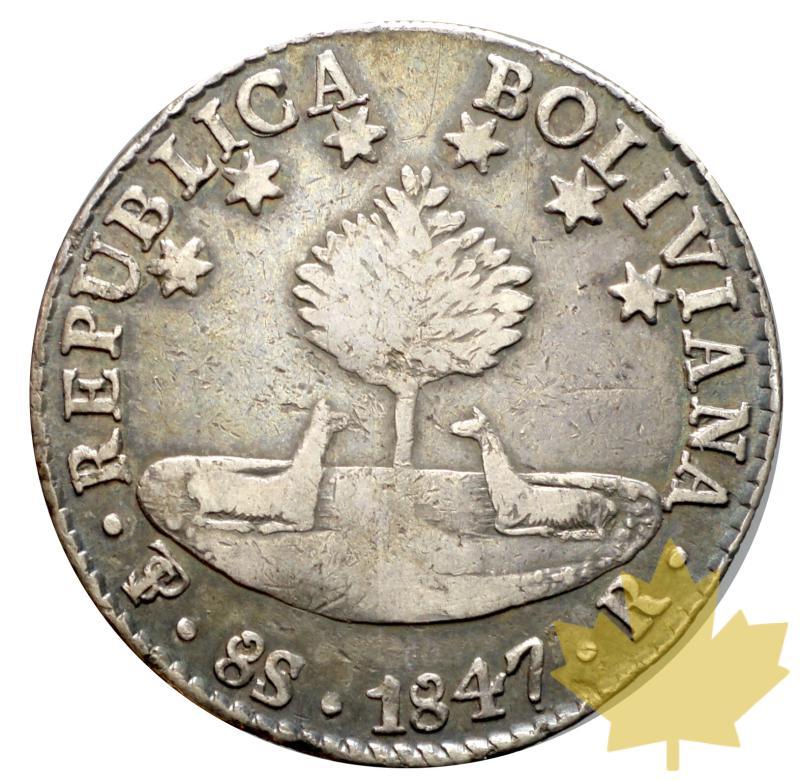 BOLIVIE-1847-8 SOLES-POTOSI-TTB - 20181016104743_bolivia-8soles-1847-2.JPG
