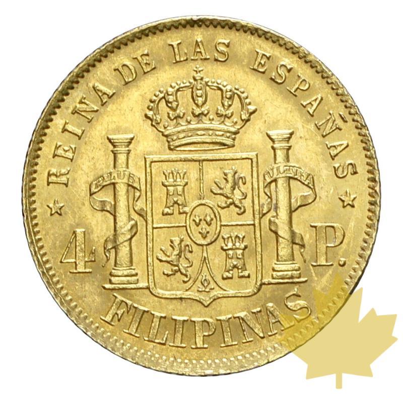 PHILIPPINES-1868-4 PESOS-ISABELLA II-SUP-FDC - 20181016111150_philippines-4pesos-2.JPG
