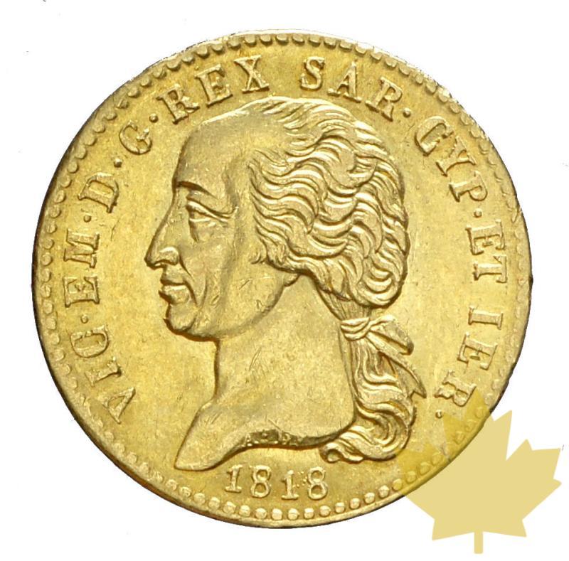ITALIE-1818-20 Lire-Vittorio Emanuele I-SUP - 20181016163736_20lire-1818-vittorio-primo-1.JPG