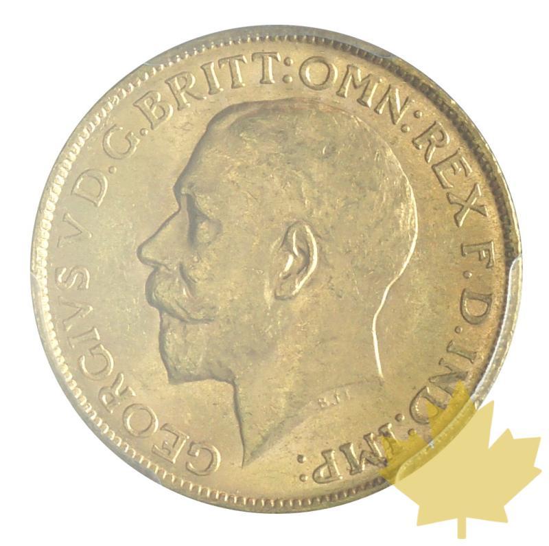 AUSTRALIA-1917 M-Sovereign-George V-PCGS MS62 - 20181019144547_MELBOURNE-1917-SOVEREIGN-MS.JPG